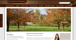 Desktop Screenshot of homeschooltreasury.com